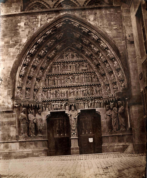 Bisson Frères (attributed to) - Reims Cathedral