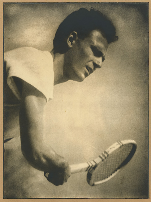 Maurice Seymour - Tennis Player in Pictorialist Style