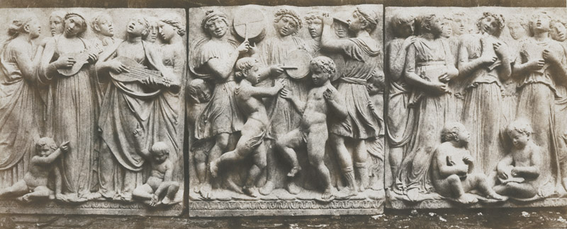 Marble Base-Relief by Luca Della Robbia