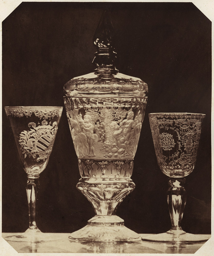 Ludwig Belitski - Glassware Chalice and Two Glasses