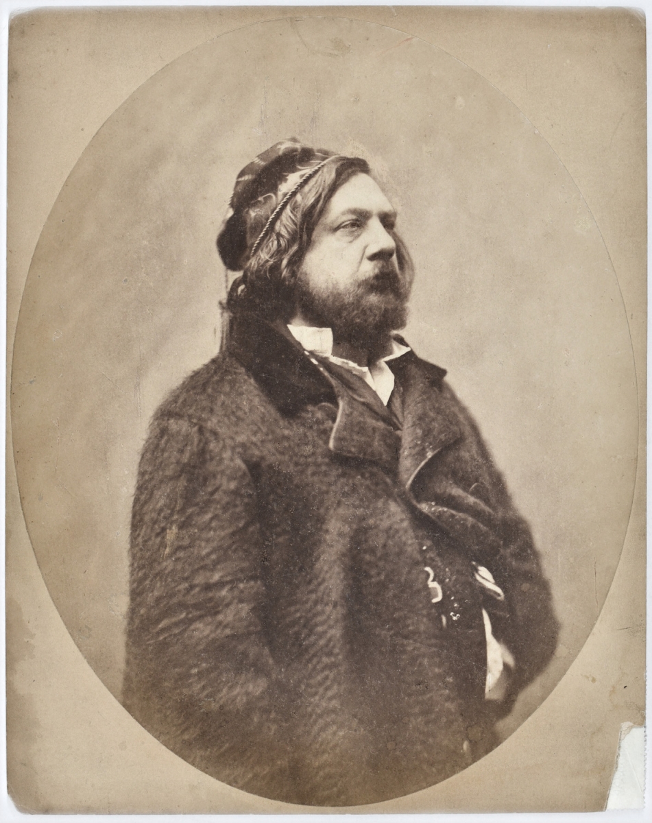 Felix Nadar - Portrait of French author Théophile Gautier
