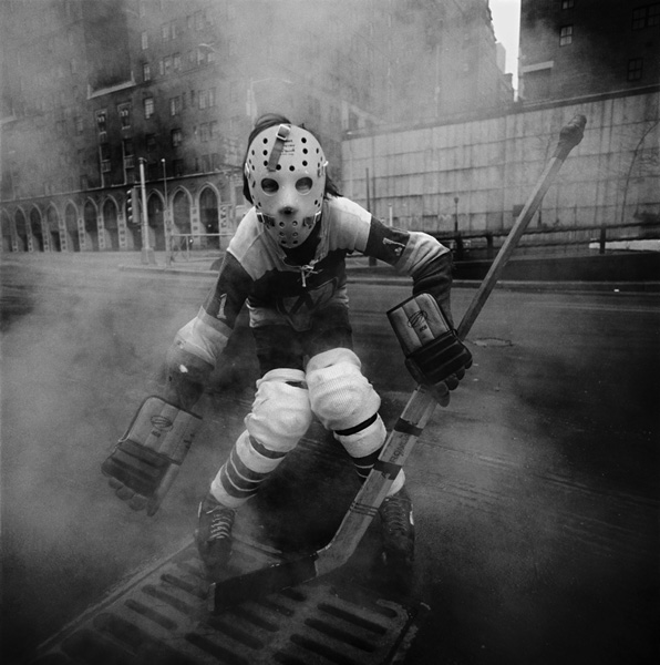 Arthur Tress - Hockey Player, New York City, NY