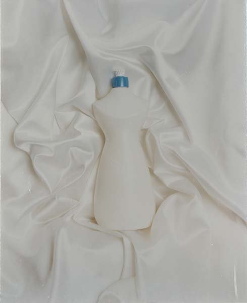 White Soap Bottle from "Bridal Satin" Series