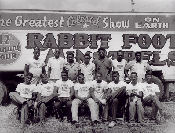 Anderson Collection: Rabbit Foot Show Group