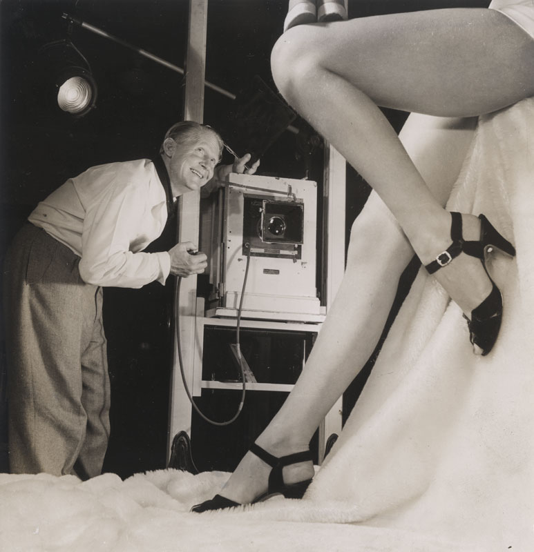 Ralph Crane - Photographer Whitey Schafer and Model, Hollywood