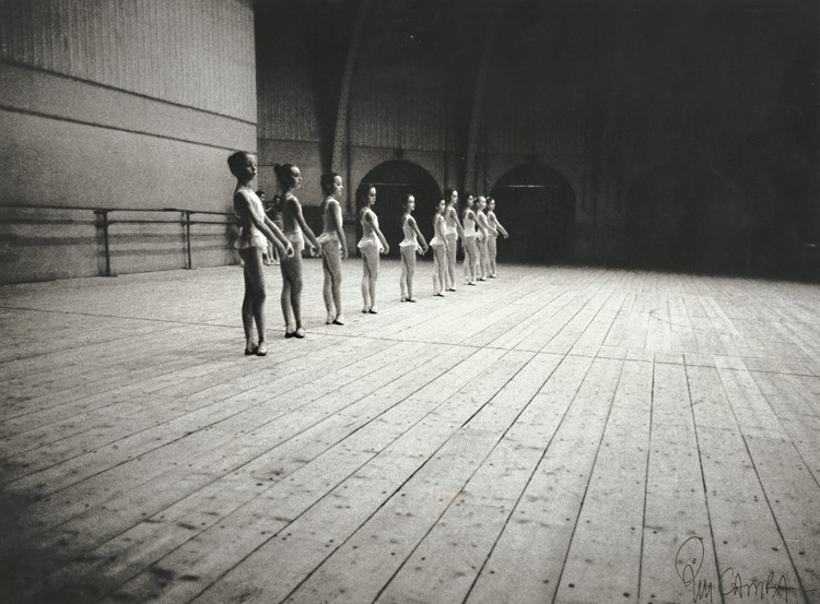 Kim Camba - Young Ballerinas in a Line