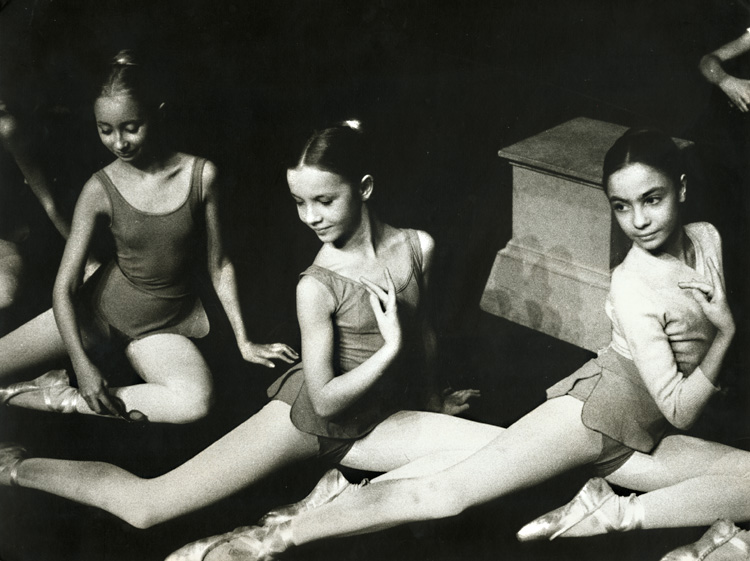Kim Camba - A Trio of Young Ballerinas