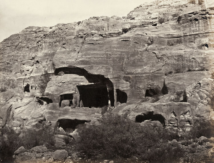 Frank Mason Good - Rock Caves and Tombs, Petra, Jordan