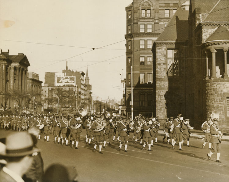 Anonymous - Largely Black 372nd Infantry, Massachusetts National Guard