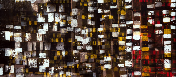 Yasuhiro Ishimoto - Untitled Abstraction, Colored Wood Blocks