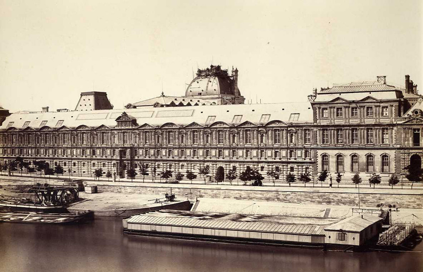 La Fascade Meridionale de la Grand Galerie, Paris