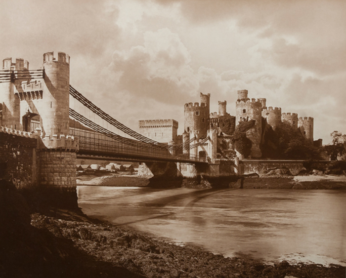 Adolphe Braun & Co. - Conwy Castle in Wales