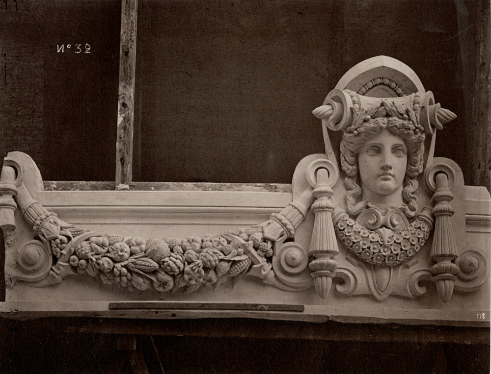 Louis-Émile Durandelle - Le Nouvel Opera de Paris, Sculpture Ornementale Louis-Émile Durandelle - Le Nouvel Opera de Paris, Sculpture Ornementale