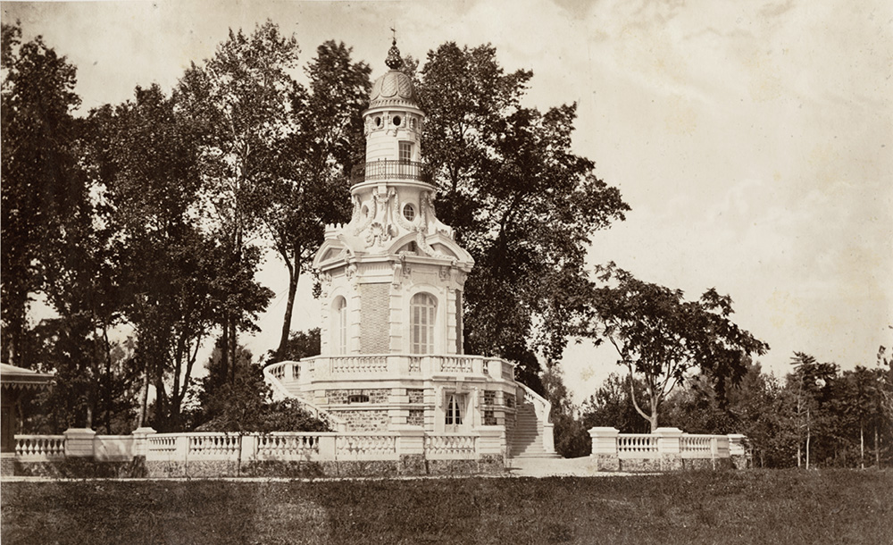 Charles Marville (dit), Charles-François Bossu - Pavillon Hertford, Bois de Boulogne