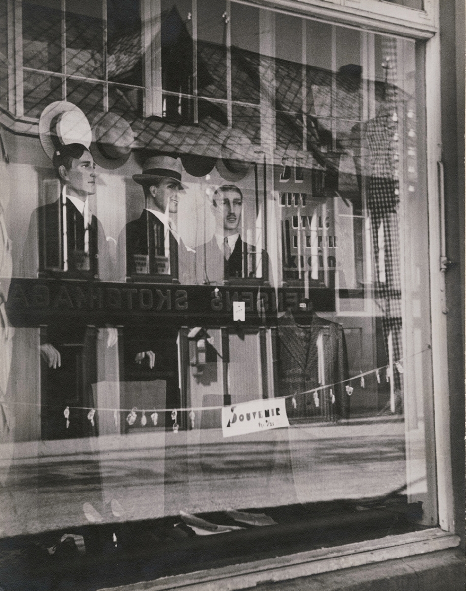 Gyorgy Kepes - Untitled, (Men's Clothing Store Window Display, Europe)