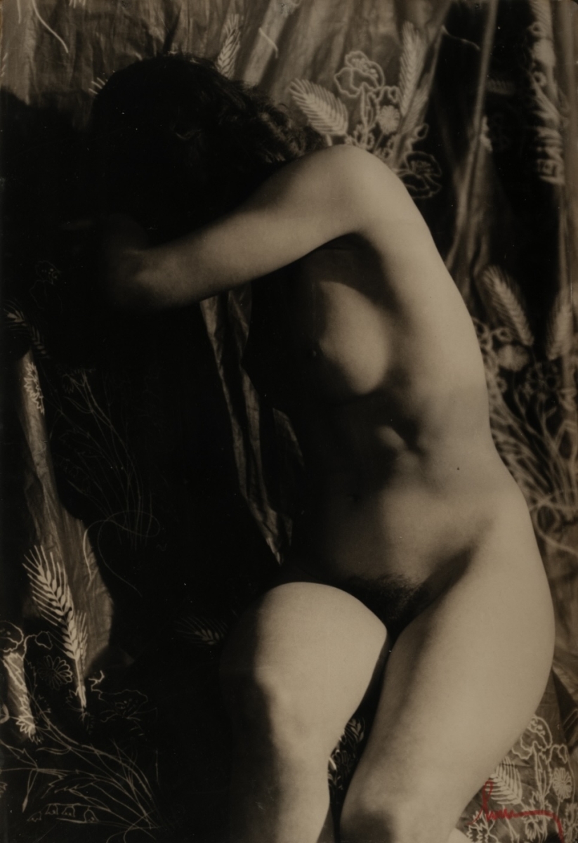 Edmond Moulu - Female Nude