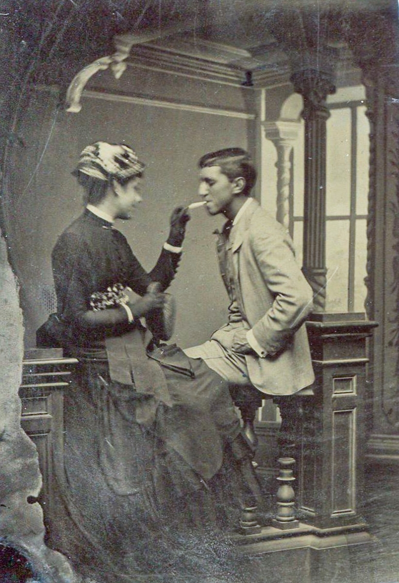 Anonymous - Romantic Gesture Between Young Couple