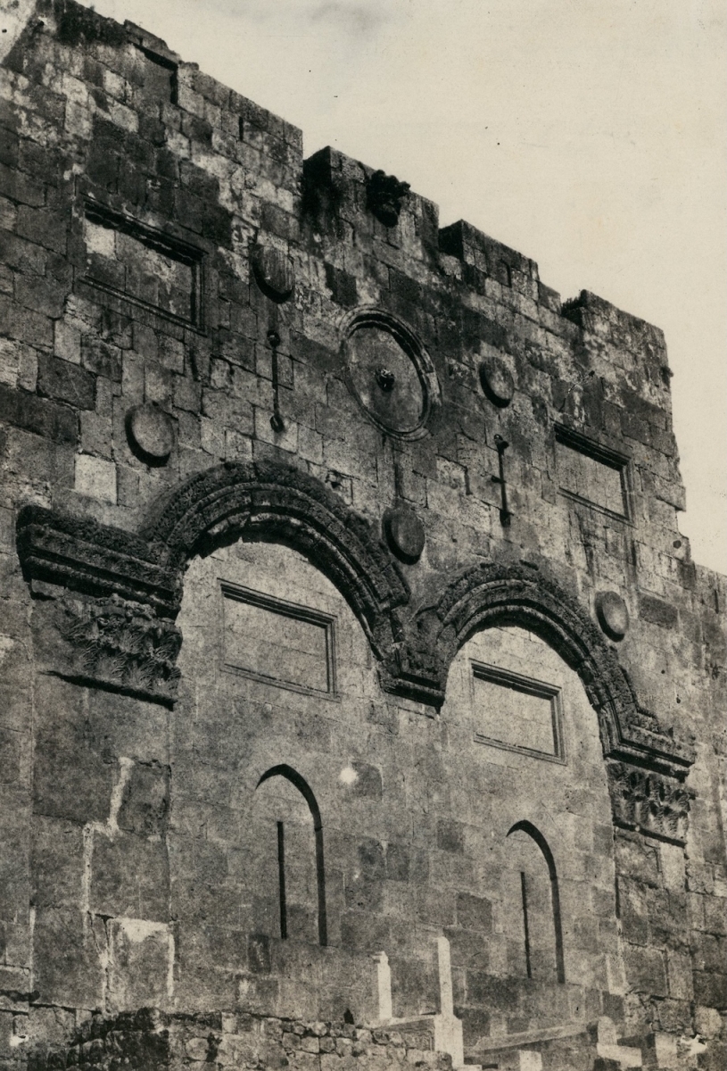 Maxime Du Camp - Jérusalem, Porte Dorée Maxime Du Camp - Jérusalem, Porte Dorée
