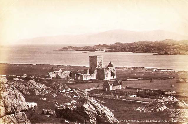 James Valentine - Ruins of Iona Cathedral and St. Oran's Chapel