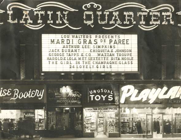 Anonymous - Latin Quarter Marquee, New York City, NY