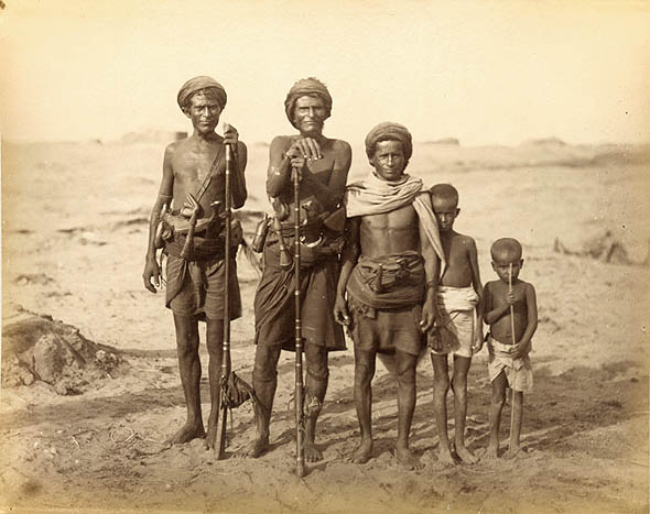 Anonymous - South African Natives with Rifles and Daggers Anonymous - South African Natives with Rifles and Daggers