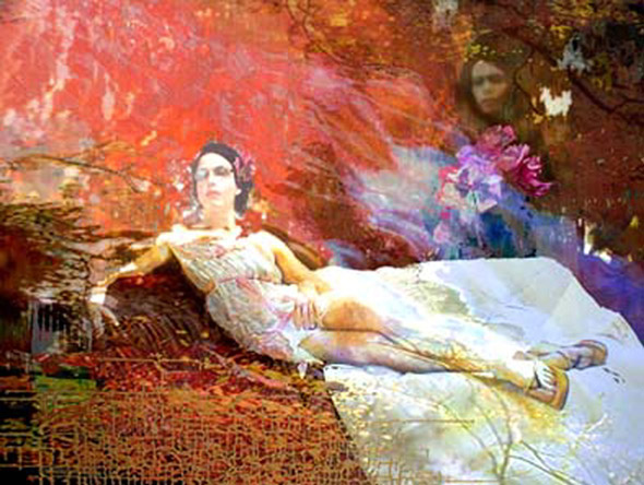 Lisa Holden - Reclining Lisa Holden - Reclining