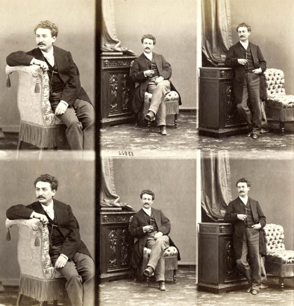 André Adolphe-Eugene Disderi, Edward Francis Rimbault , English Organist, Pianist and Author, 1865, Albumen print, at Photo Review Auction.