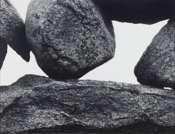 Aaron Siskind Martha’s Vineyard 107B, Silver print mounted on aluminum, 36 x 46-3/4 in.