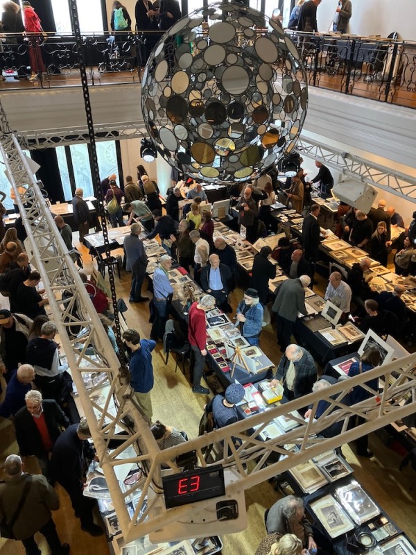 The 24.39 show is spread over three crowded floors at Pavillon Wagram.