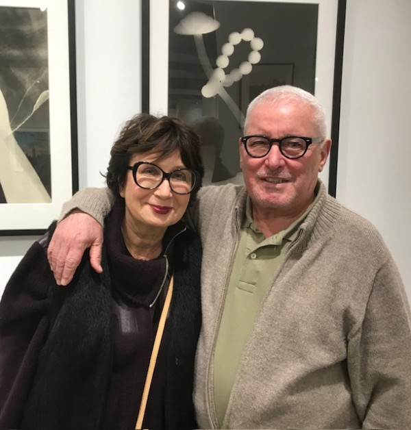 Alain and Francoise in front of our shared wall at Paris Photo in 2021. Alain and Francoise in front of our shared wall at Paris Photo in 2021.