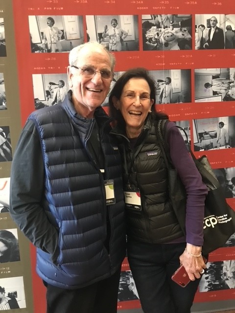 Gene and Susan Spiritus at the Center for Creative Photography's program on Light Gallery in 2020. Susan's husband Gene has been her biggest cheerleader and supporter. Gene and Susan Spiritus at the Center for Creative Photography's program on Light Gallery in 2020. Susan's husband Gene has been her biggest cheerleader and supporter.